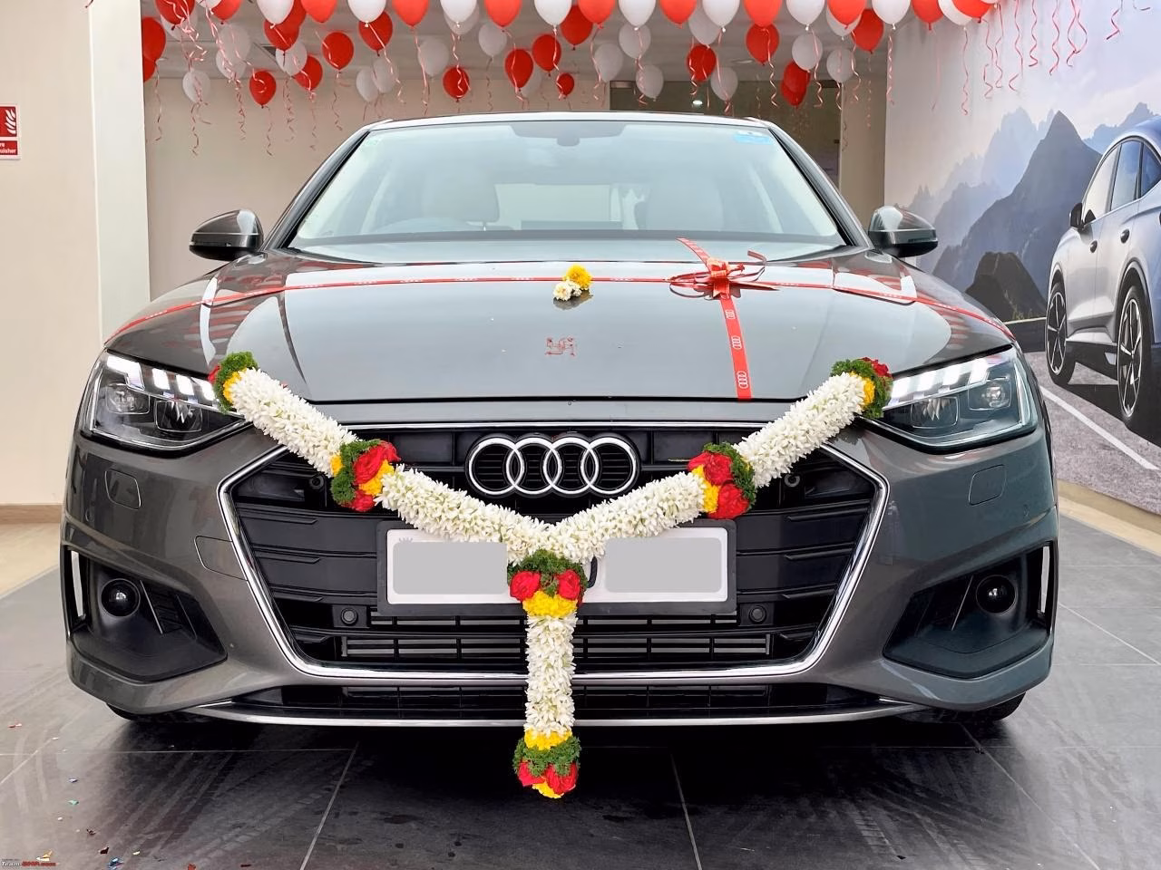 New car delivery